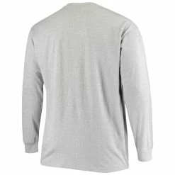 Fanatics Branded Men's Heathered Gray Tennessee Titans Big & Tall Practice Long Sleeve T-Shirt 9 Fanatics Branded Men's Heathered Gray Tennessee Titans Big & Tall Practice Long Sleeve T-Shirt -Fanatics DSCO1136790852 1927 ALT3