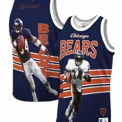 Mitchell & Ness Men's Walter Payton Navy Chicago Bears Retired Player Tank Top -Fanatics DSCO1136791253 1320 ALT1