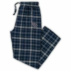 Concepts Sport Men's Navy/Gray Tennessee Titans Big & Tall Ultimate Pants