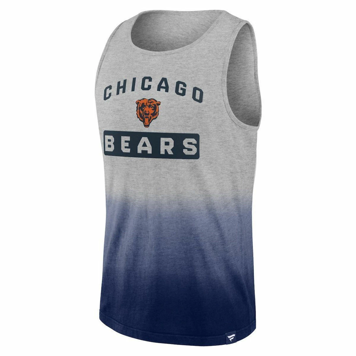 Fanatics Branded Men's Heathered Gray/Navy Chicago Bears Our Year Tank Top 5 Fanatics Branded Men's Heathered Gray/Navy Chicago Bears Our Year Tank Top - Image 3
