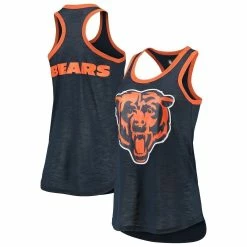 G-III 4Her By Carl Banks Women's Navy Chicago Bears Tater Tank Top