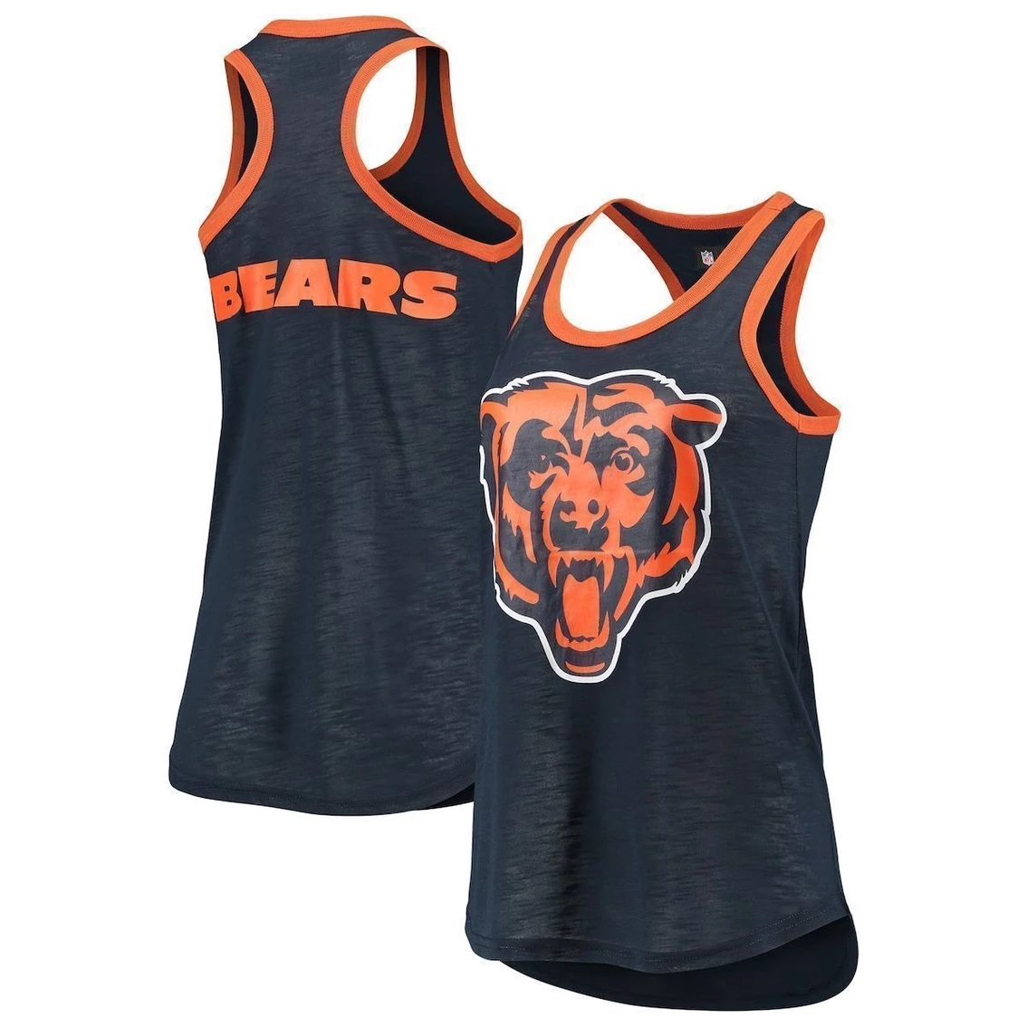G-III 4Her By Carl Banks Women's Navy Chicago Bears Tater Tank Top 3 G-III 4Her By Carl Banks Women's Navy Chicago Bears Tater Tank Top