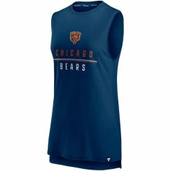 Women's Fanatics Branded Navy Chicago Bears True Contender Tank Top -Fanatics DSCO1136791902 1320 ALT2