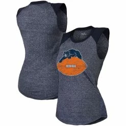 Majestic Threads Women's Threads Navy Chicago Bears Retro Tri-Blend Raglan Muscle Tank Top 7 Majestic Threads Women's Threads Navy Chicago Bears Retro Tri-Blend Raglan Muscle Tank Top -Fanatics DSCO1136791994 1320 ALT1