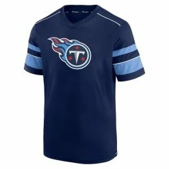 Fanatics Branded Men's Navy Tennessee Titans Textured Hashmark V-Neck T-Shirt 8 Fanatics Branded Men's Navy Tennessee Titans Textured Hashmark V-Neck T-Shirt -Fanatics DSCO1137143714 1320 ALT2