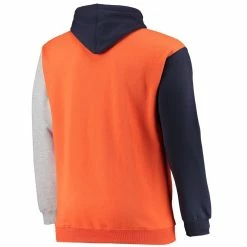 Profile Men's Navy/Orange Chicago Bears Big & Tall Pullover Hoodie 9 Profile Men's Navy/Orange Chicago Bears Big & Tall Pullover Hoodie -Fanatics DSCO1137144007 ANGEBL ALT3