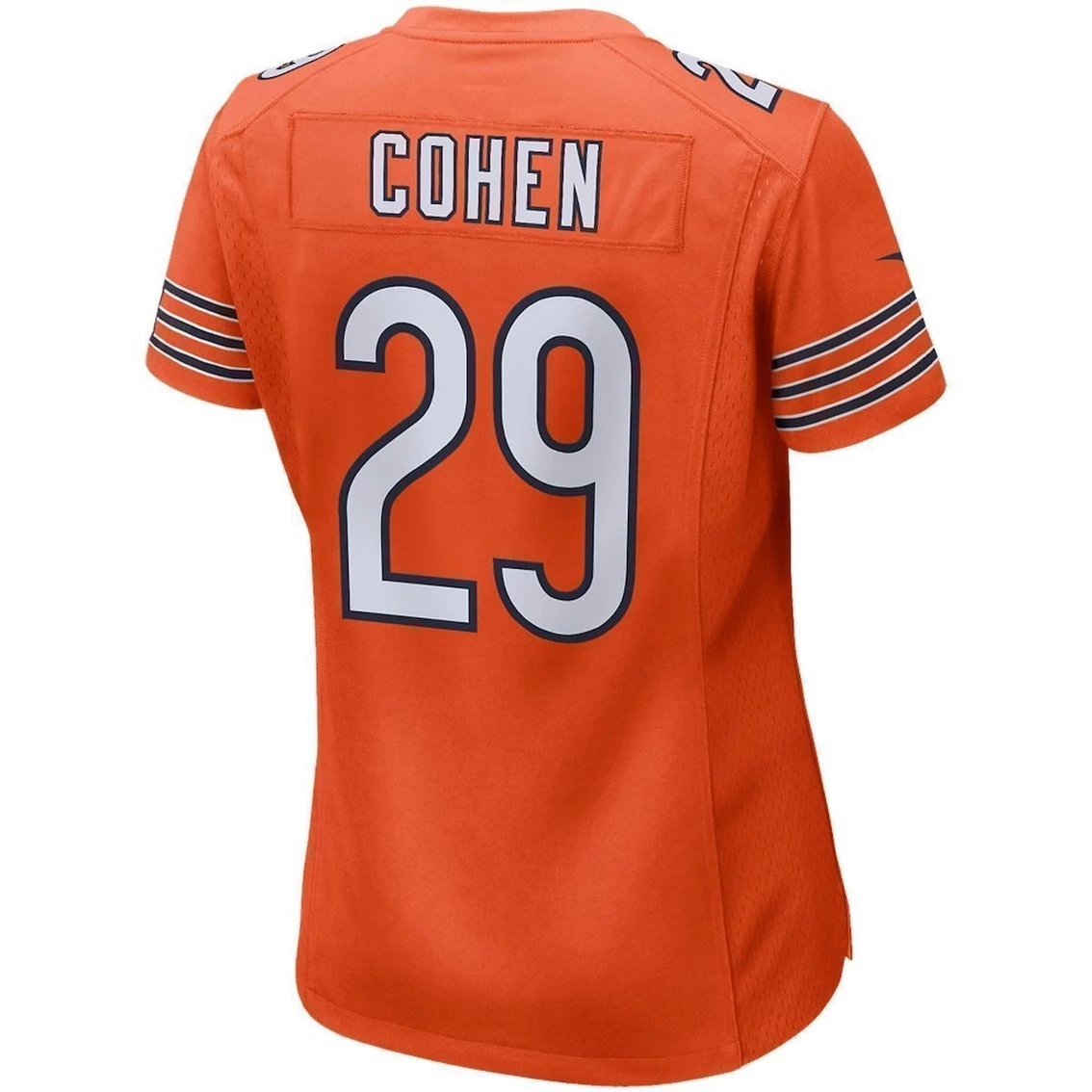 Nike Women's Tarik Cohen Orange Chicago Bears Game Jersey 6 Nike Women's Tarik Cohen Orange Chicago Bears Game Jersey - Image 4