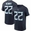 Nike Men's Derrick Henry Navy Tennessee Titans Name & Number T-Shirt 1 Nike Men's Derrick Henry Navy Tennessee Titans Name & Number T-Shirt -Fanatics DSCO1137144616 1320