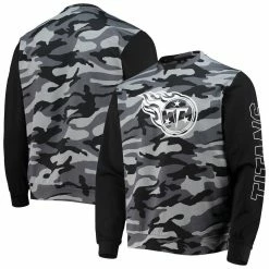 FOCO Men's Black Tennessee Titans Camo Long Sleeve T-Shirt
