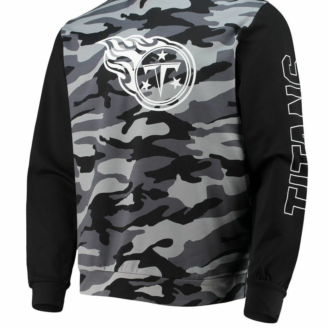 FOCO Men's Black Tennessee Titans Camo Long Sleeve T-Shirt 5 FOCO Men's Black Tennessee Titans Camo Long Sleeve T-Shirt - Image 3