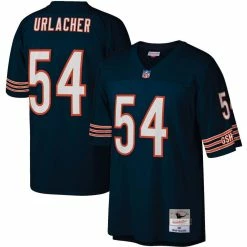 Mitchell & Ness Men's Brian Urlacher Navy Chicago Bears Legacy Replica Jersey