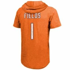 Majestic Threads Men's Justin Fields Orange Chicago Bears Player Name & Number Tri-Blend Short Sleeve Hoodie T-Shirt 9 Majestic Threads Men's Justin Fields Orange Chicago Bears Player Name & Number Tri-Blend Short Sleeve Hoodie T-Shirt -Fanatics DSCO1137270399 2294 ALT3
