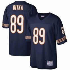 Mitchell & Ness Men's Mike Ditka Navy Chicago Bears Retired Player Legacy Replica Jersey