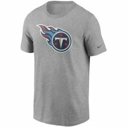 Nike Men's Heathered Gray Tennessee Titans Primary Logo T-Shirt -Fanatics DSCO1137386475 1927 ALT2