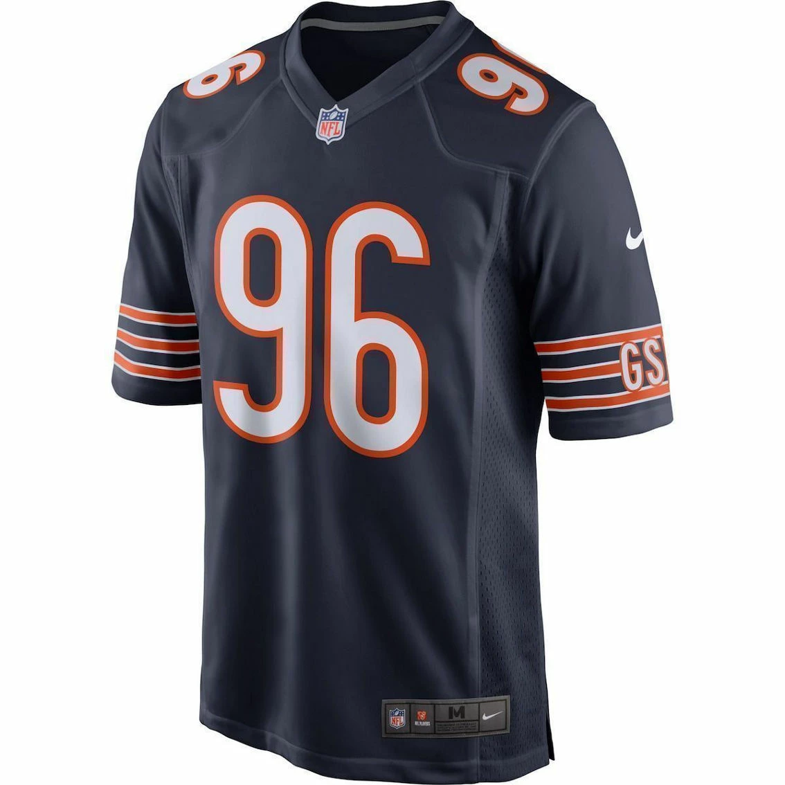 Men's Nike Akiem Hicks Navy Chicago Bears Player Game Jersey 5 Men's Nike Akiem Hicks Navy Chicago Bears Player Game Jersey - Image 3