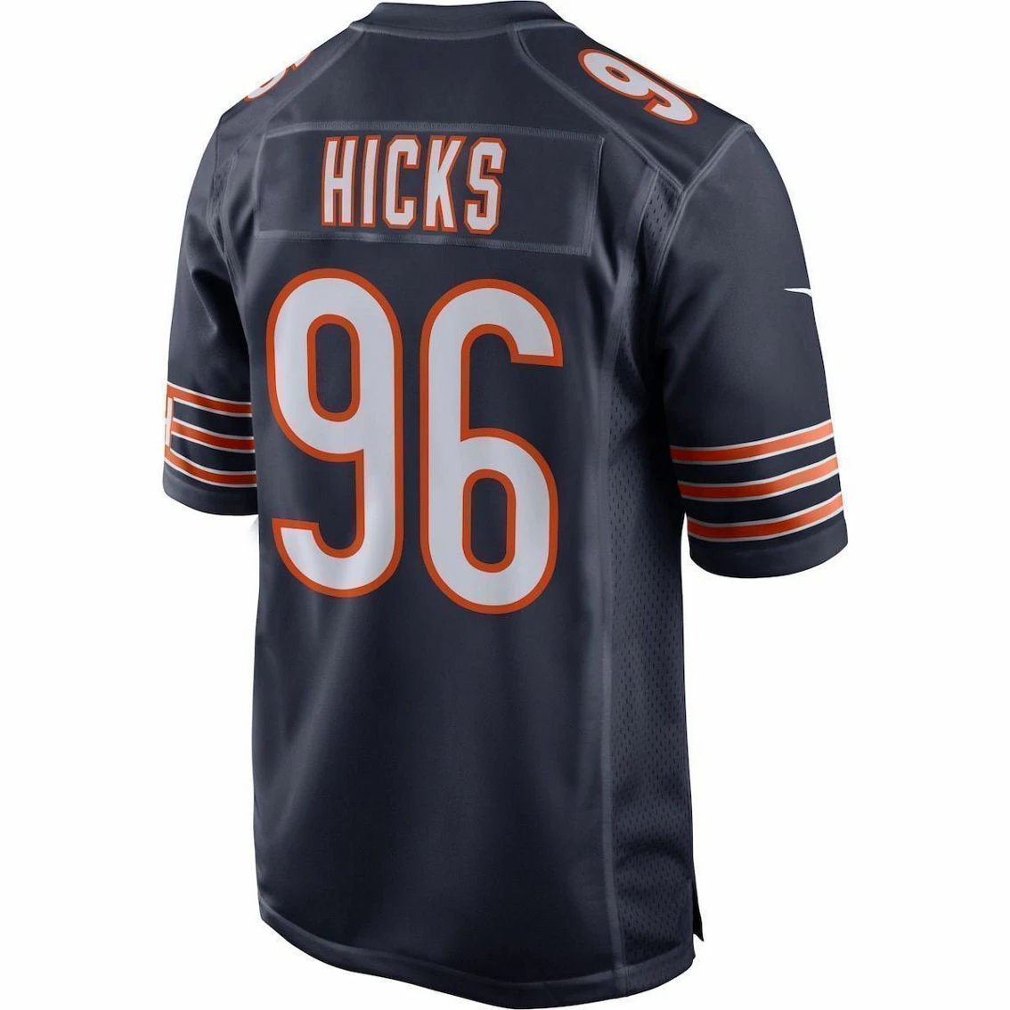 Men's Nike Akiem Hicks Navy Chicago Bears Player Game Jersey 6 Men's Nike Akiem Hicks Navy Chicago Bears Player Game Jersey - Image 4
