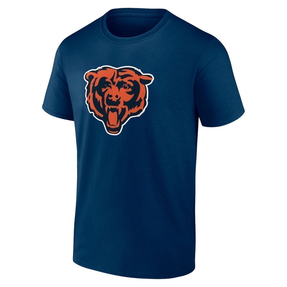Fanatics Branded Men's Justin Fields Navy Chicago Bears Player Icon T-Shirt 5 Fanatics Branded Men's Justin Fields Navy Chicago Bears Player Icon T-Shirt - Image 3