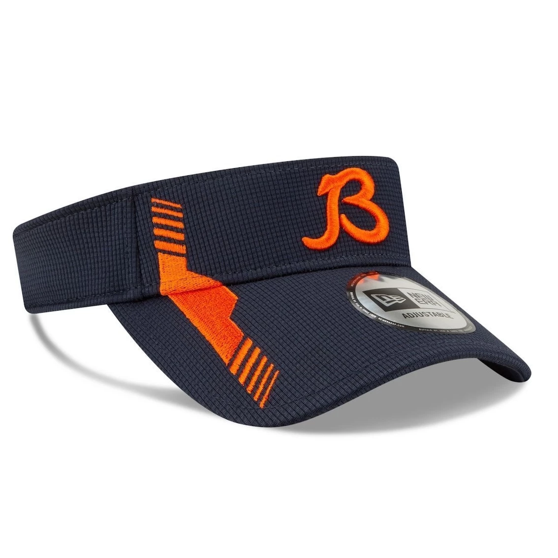 New Era Men's Navy Chicago Bears 2021 NFL Sideline Home B Visor 6 New Era Men's Navy Chicago Bears 2021 NFL Sideline Home B Visor - Image 4