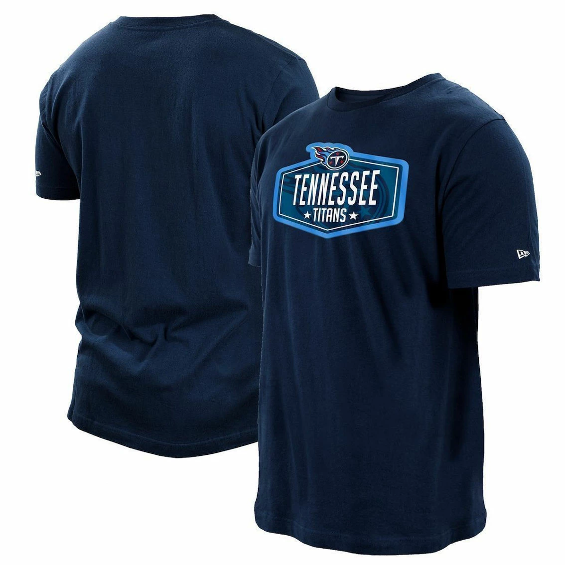 New Era Men's Navy Tennessee Titans 2021 NFL Draft Hook T-Shirt 4 New Era Men's Navy Tennessee Titans 2021 NFL Draft Hook T-Shirt - Image 2