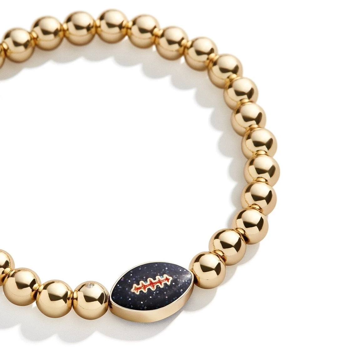 Women's BaubleBar Gold Chicago Bears Pisa Bracelet 5 Women's BaubleBar Gold Chicago Bears Pisa Bracelet - Image 3