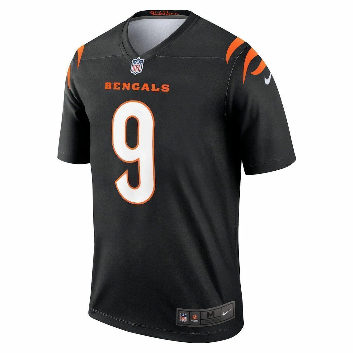 Men's Nike Joe Burrow Black Cincinnati Bengals Legend Jersey 5 Men's Nike Joe Burrow Black Cincinnati Bengals Legend Jersey - Image 3