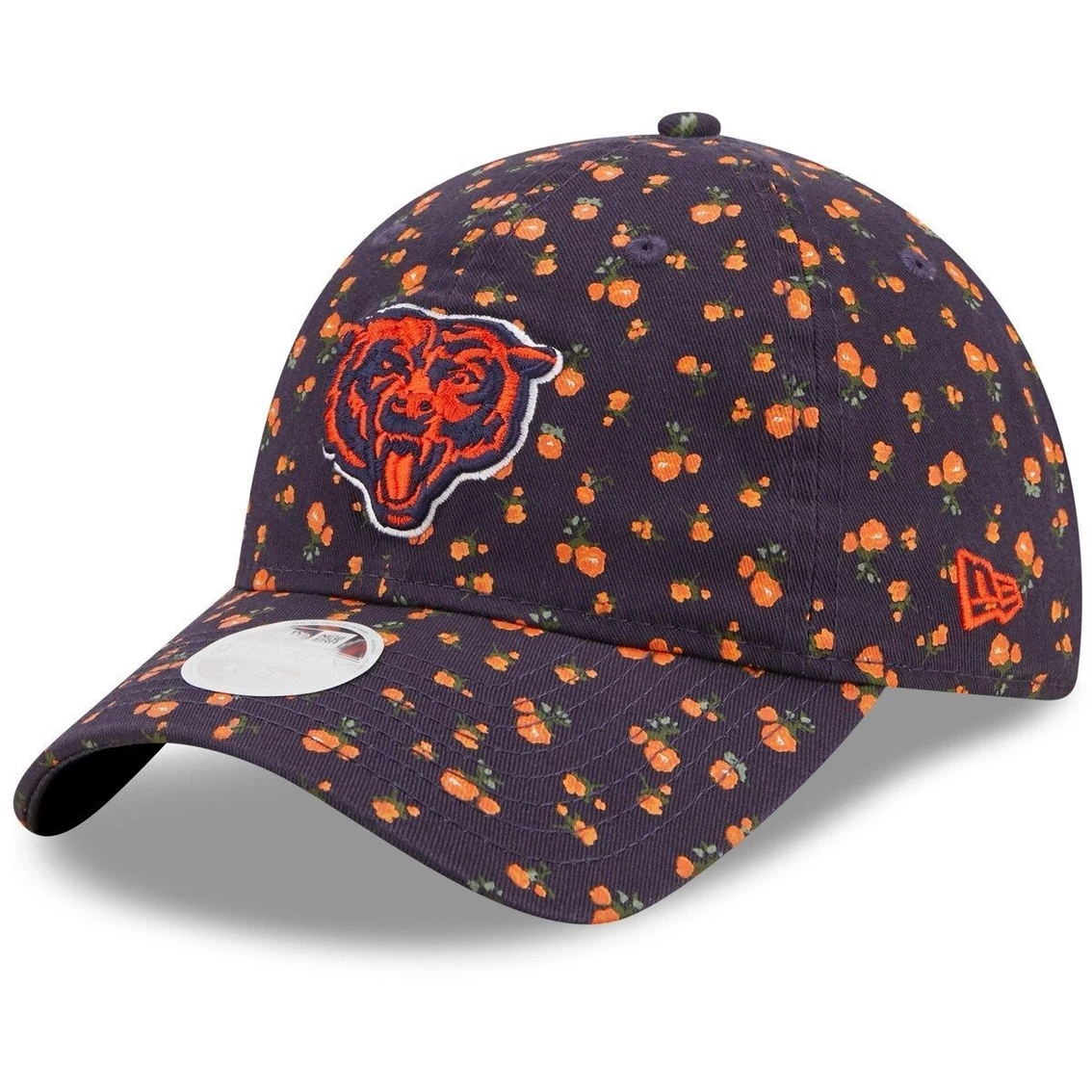 New Era Women's Navy Chicago Bears Floral 9TWENTY Adjustable Hat 3 New Era Women's Navy Chicago Bears Floral 9TWENTY Adjustable Hat