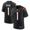 Nike Men's Ja'Marr Chase Black Cincinnati Bengals 2021 NFL Draft First Round Pick Game Jersey -Fanatics DSCO1137454944 1007
