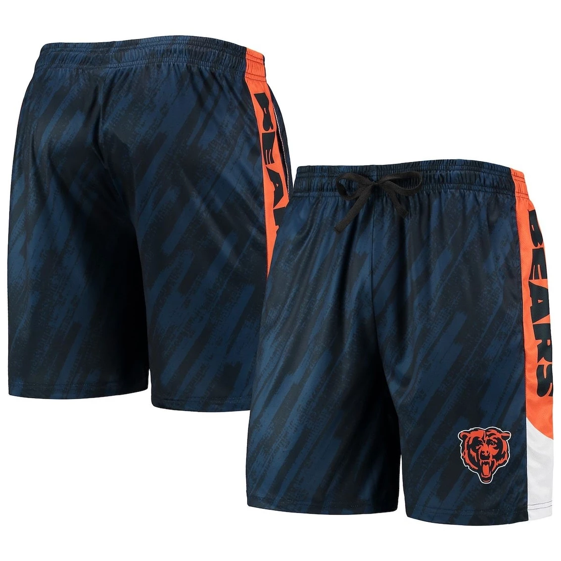 Men's FOCO Navy Chicago Bears Static Mesh Shorts 3 Men's FOCO Navy Chicago Bears Static Mesh Shorts