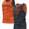 FOCO Men's Navy/Orange Chicago Bears Reversible Mesh Tank Top
