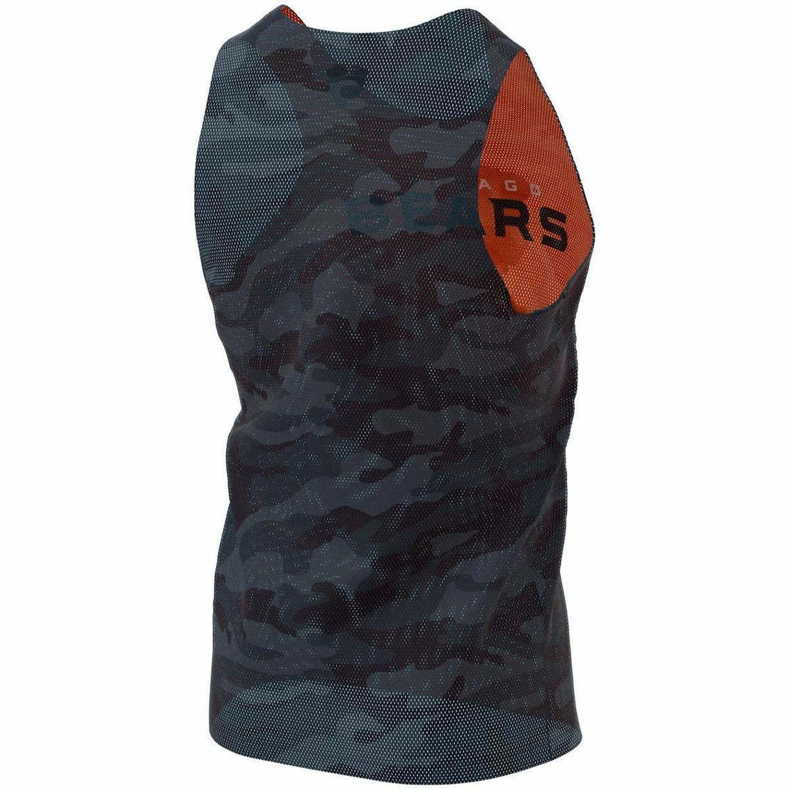 FOCO Men's Navy/Orange Chicago Bears Reversible Mesh Tank Top 6 FOCO Men's Navy/Orange Chicago Bears Reversible Mesh Tank Top - Image 4