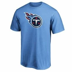 Fanatics Branded Men's Light Blue Tennessee Titans Primary Logo T-Shirt 8 Fanatics Branded Men's Light Blue Tennessee Titans Primary Logo T-Shirt -Fanatics DSCO1137455403 1191 ALT2