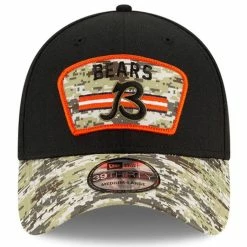 Men's New Era Black/Camo Chicago Bears 2021 Salute To Service B 39THIRTY Flex Hat 8 Men's New Era Black/Camo Chicago Bears 2021 Salute To Service B 39THIRTY Flex Hat -Fanatics DSCO1137455422 1007 ALT2