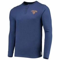 Men's Junk Food Navy Chicago Bears Thermal Henley Long Sleeve T-Shirt 8 Men's Junk Food Navy Chicago Bears Thermal Henley Long Sleeve T-Shirt -Fanatics DSCO1137455705 1320 ALT2