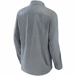 NFL X Darius Rucker Collection By Fanatics Men's Gray Tennessee Titans Chambray Button-Up Long Sleeve Shirt 9 NFL X Darius Rucker Collection By Fanatics Men's Gray Tennessee Titans Chambray Button-Up Long Sleeve Shirt -Fanatics DSCO1137455763 1927 ALT3