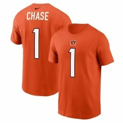 Nike Men's Ja'Marr Chase Orange Cincinnati Bengals Player Name & Number T-Shirt 7 Nike Men's Ja'Marr Chase Orange Cincinnati Bengals Player Name & Number T-Shirt -Fanatics DSCO1137456537 2294 ALT1