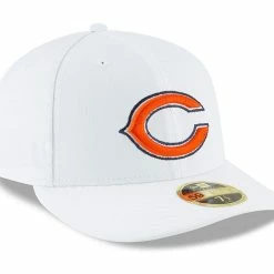 New Era Men's White Chicago Bears Primary Logo Omaha Low 59FIFTY Fitted Hat 9 New Era Men's White Chicago Bears Primary Logo Omaha Low 59FIFTY Fitted Hat -Fanatics DSCO1137456589 3550 ALT3