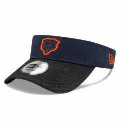 Men's New Era Navy/Black Chicago Bears 2021 NFL Sideline Road Visor 7 Men's New Era Navy/Black Chicago Bears 2021 NFL Sideline Road Visor -Fanatics DSCO1137485291 ECL7 ALT1