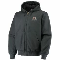 Men's Dunbrooke Navy Chicago Bears Dakota Cotton Canvas Hooded Jacket 8 Men's Dunbrooke Navy Chicago Bears Dakota Cotton Canvas Hooded Jacket -Fanatics DSCO1137485588 1320 ALT2