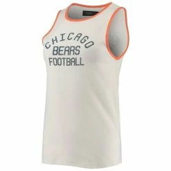 Women's Junk Food White/Orange Chicago Bears Throwback Pop Binding Scoop Neck Tank Top 8 Women's Junk Food White/Orange Chicago Bears Throwback Pop Binding Scoop Neck Tank Top -Fanatics DSCO1137485939 3550 ALT2