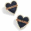 BaubleBar Women's Chicago Bears Statement Stud Earrings