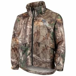 Dunbrooke Men's Realtree Camo Tennessee Titans Circle Sportsman Waterproof Packable Full-Zip Jacket -Fanatics DSCO1137693748 RECAMU ALT2