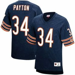 Men's Mitchell & Ness Walter Payton Navy Chicago Bears Retired Player Name & Number Acid Wash Top 7 Men's Mitchell & Ness Walter Payton Navy Chicago Bears Retired Player Name & Number Acid Wash Top -Fanatics DSCO1137813393 1320 ALT1