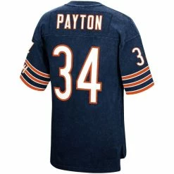 Men's Mitchell & Ness Walter Payton Navy Chicago Bears Retired Player Name & Number Acid Wash Top 9 Men's Mitchell & Ness Walter Payton Navy Chicago Bears Retired Player Name & Number Acid Wash Top -Fanatics DSCO1137813393 1320 ALT3