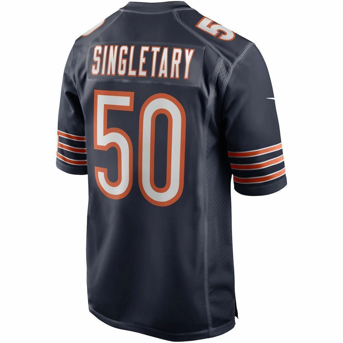 Men's Nike Mike Singletary Navy Chicago Bears Game Retired Player Jersey 6 Men's Nike Mike Singletary Navy Chicago Bears Game Retired Player Jersey - Image 4