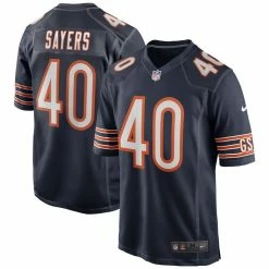 Men's Nike Gale Sayers Navy Chicago Bears Game Retired Player Jersey 7 Men's Nike Gale Sayers Navy Chicago Bears Game Retired Player Jersey -Fanatics DSCO1139602426 1320 ALT1