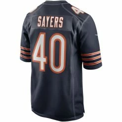Men's Nike Gale Sayers Navy Chicago Bears Game Retired Player Jersey 9 Men's Nike Gale Sayers Navy Chicago Bears Game Retired Player Jersey -Fanatics DSCO1139602426 1320 ALT3
