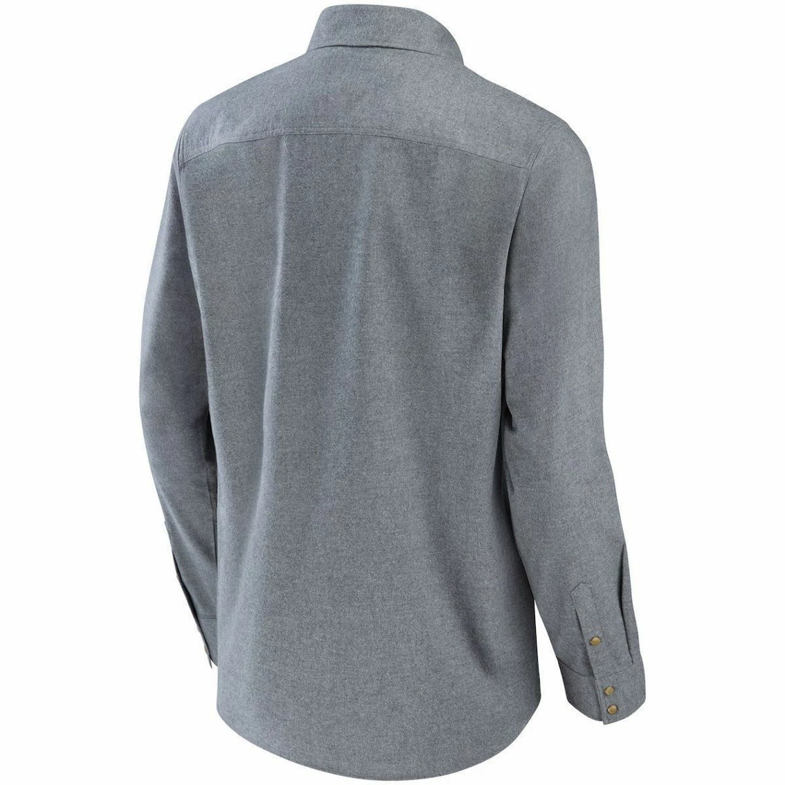 NFL X Darius Rucker Collection By Fanatics Men's Gray Chicago Bears Chambray Button-Up Long Sleeve Shirt 6 NFL X Darius Rucker Collection By Fanatics Men's Gray Chicago Bears Chambray Button-Up Long Sleeve Shirt - Image 4