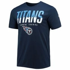 New Era Men's Navy Tennessee Titans Combine Authentic Big Stage T-Shirt -Fanatics DSCO1139602719 1320 ALT2