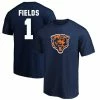 Men's Fanatics Branded Justin Fields Navy Chicago Bears Big & Tall Player Name & Number T-Shirt -Fanatics DSCO1140226038 1320