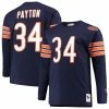 Men's Mitchell & Ness Walter Payton Navy Chicago Bears Big & Tall Retired Player Name & Number Long Sleeve Top 2 Men's Mitchell & Ness Walter Payton Navy Chicago Bears Big & Tall Retired Player Name & Number Long Sleeve Top -Fanatics DSCO1140226218 1320